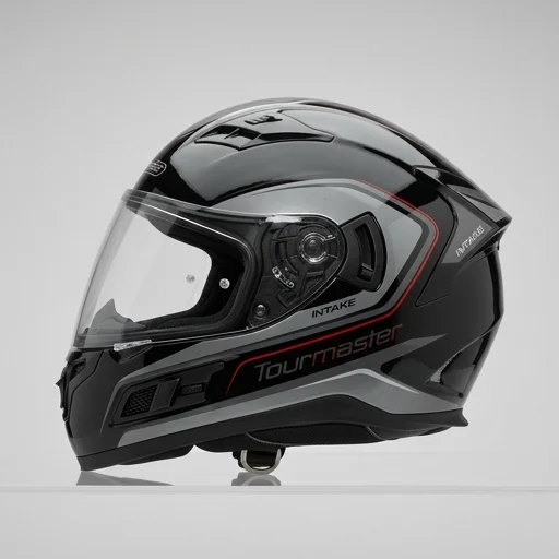 Tourmaster Intake Motorcycle Helmet view 3